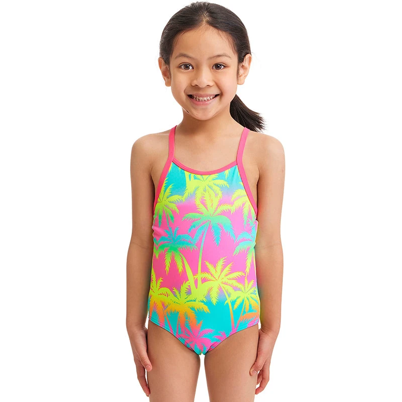 Funkita - Hawaiian Heaven - Toddler Girl's Printed One Piece 1 Funkita - Hawaiian Heaven - Toddler Girl's Printed One Piece