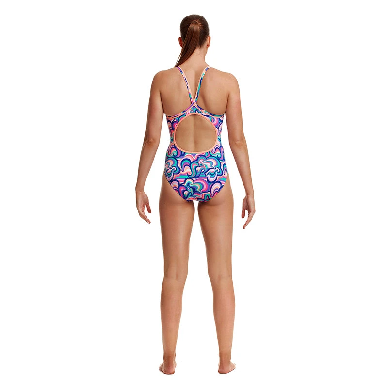 Funkita - Ice Cream Queen - Ladies Eco Diamond Back One Piece 3 Funkita - Ice Cream Queen - Ladies Eco Diamond Back One Piece - Image 3