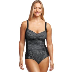 Funkita - In Grained - Ladies Ruched One Piece