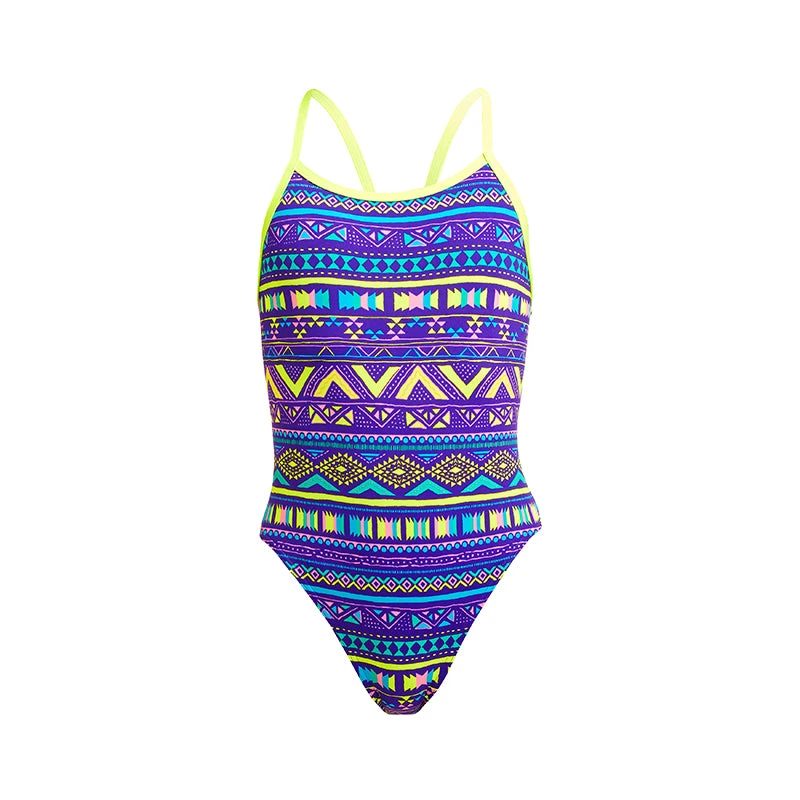 Funkita - Inca Inked - Girls Single Strap One Piece 2 Funkita - Inca Inked - Girls Single Strap One Piece - Image 2