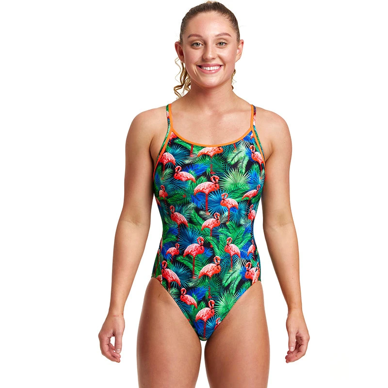 Funkita - Jungle Bungle - Ladies Diamond Back One Piece 1 Funkita - Jungle Bungle - Ladies Diamond Back One Piece