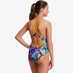 Funkita - Kickflip - Girls Diamond Back One Piece 8 Funkita - Kickflip - Girls Diamond Back One Piece -Swim and Beyond funkita kickflip girls diamond back one piece 4