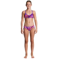 Funkita - Kiss Me Quick - Girls Tie Detail Two Piece 9 Funkita - Kiss Me Quick - Girls Tie Detail Two Piece -Swim and Beyond funkita kiss me quick tie girls 5