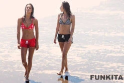 Funkita - Poppy Ribbon - Ladies Beachwear Swim Shorts -Swim and Beyond funkita ladies swim shorts poppy ribbon 4