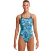 Funkita - Land Grab - Ladies Diamond Back One Piece