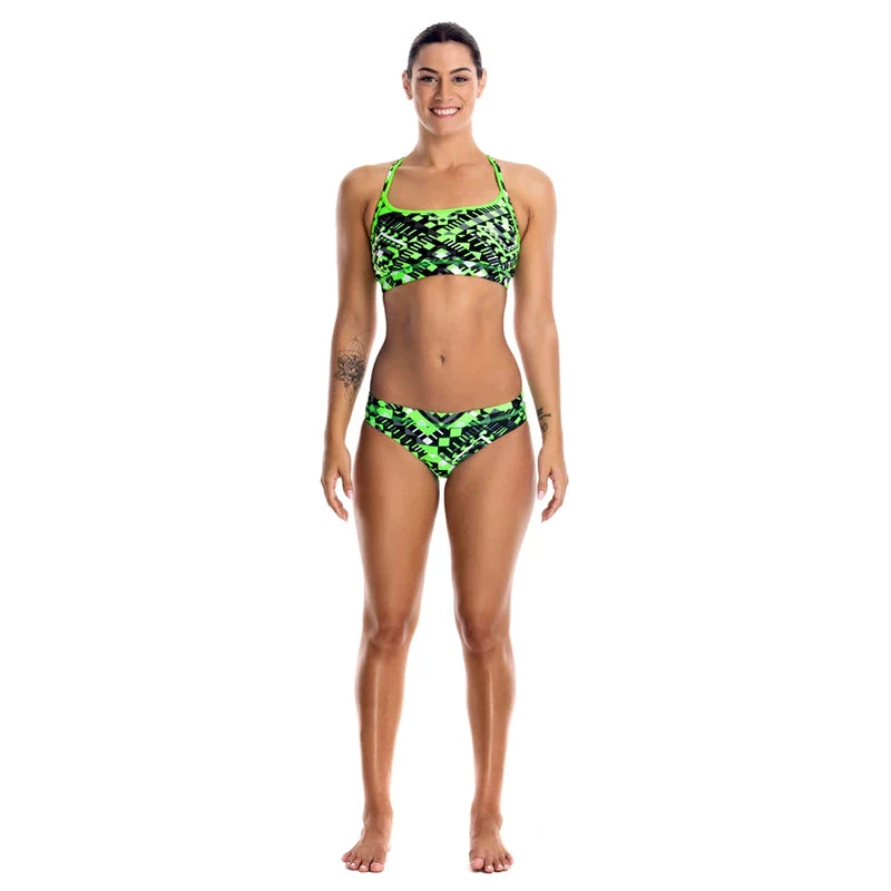 Funkita - Laser Cube - Ladies Bikini Sports Brief 4 Funkita - Laser Cube - Ladies Bikini Sports Brief - Image 4