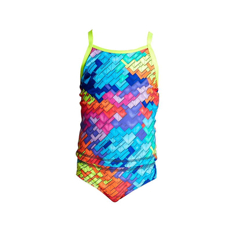 Funkita - Layer Cake - Toddlers Girls Tankini Two Piece 2 Funkita - Layer Cake - Toddlers Girls Tankini Two Piece - Image 2