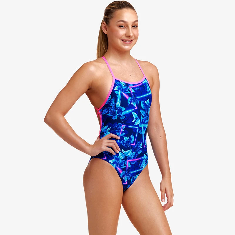 Funkita - Leaf Laser - Girls Strapped In One Piece 5 Funkita - Leaf Laser - Girls Strapped In One Piece - Image 5