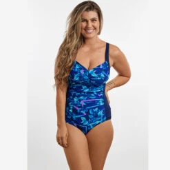 Funkita - Leaf Laser - Ladies Ruched One Piece 5 Funkita - Leaf Laser - Ladies Ruched One Piece -Swim and Beyond funkita leaf laser ladies ruched one piece 3