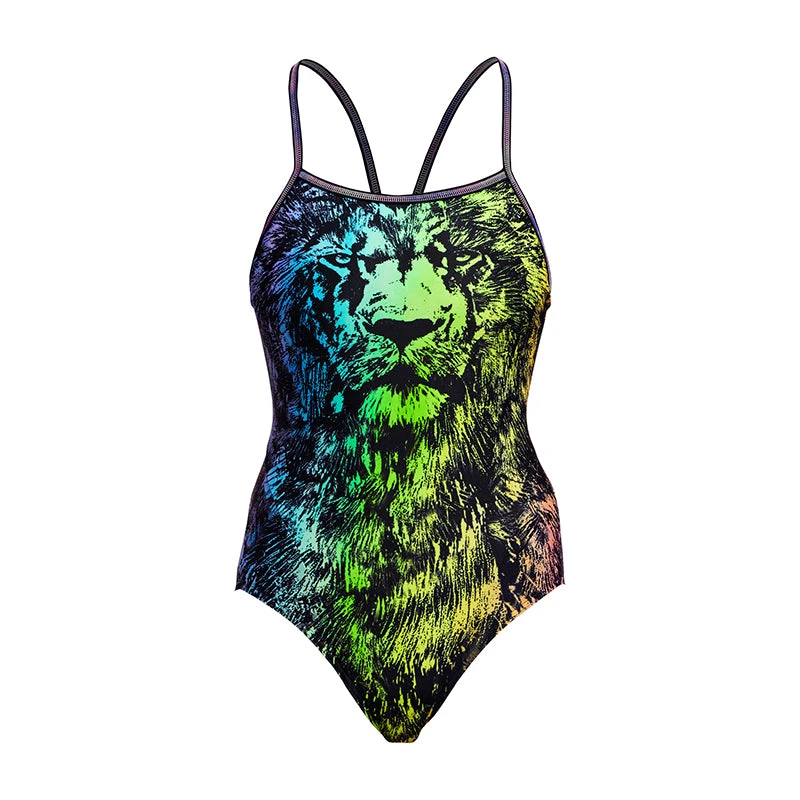 Funkita - Lion Eyes - Ladies Single Strap One Piece 2 Funkita - Lion Eyes - Ladies Single Strap One Piece - Image 2