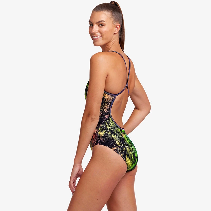 Funkita - Lion Eyes - Ladies Single Strap One Piece 4 Funkita - Lion Eyes - Ladies Single Strap One Piece - Image 4
