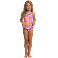Funkita - Lolly Fish - Toddler Girl's Belted Frill One Piece 10 Funkita - Lolly Fish - Toddler Girl's Belted Frill One Piece -Swim and Beyond funkita lolly fish toddler girls belted frill one piece 5