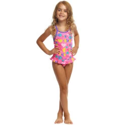 Funkita - Lolly Fish - Toddler Girl's Belted Frill One Piece 11 Funkita - Lolly Fish - Toddler Girl's Belted Frill One Piece -Swim and Beyond funkita lolly fish toddler girls belted frill one piece 6