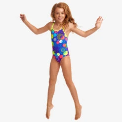 Funkita - Love Bite - Toddler Girls Printed One Piece -Swim and Beyond funkita love bite toddler girls printed one piece 5