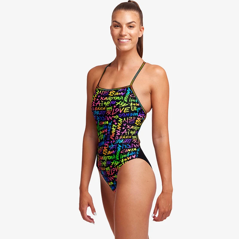 Funkita - Love Funky - Ladies Strapped In One Piece 5 Funkita - Love Funky - Ladies Strapped In One Piece - Image 5