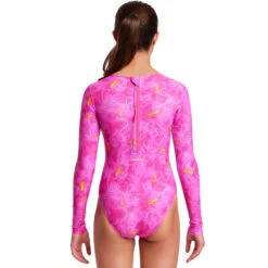 Funkita - Love Lights - Girls Long Shot One Piece -Swim and Beyond funkita love lights girls long shot one piece 3