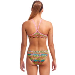 Funkita - Lying Cheet - Girls Eco Racerback Two Piece 7 Funkita - Lying Cheet - Girls Eco Racerback Two Piece -Swim and Beyond funkita lying cheet girls eco racerback two piece 3