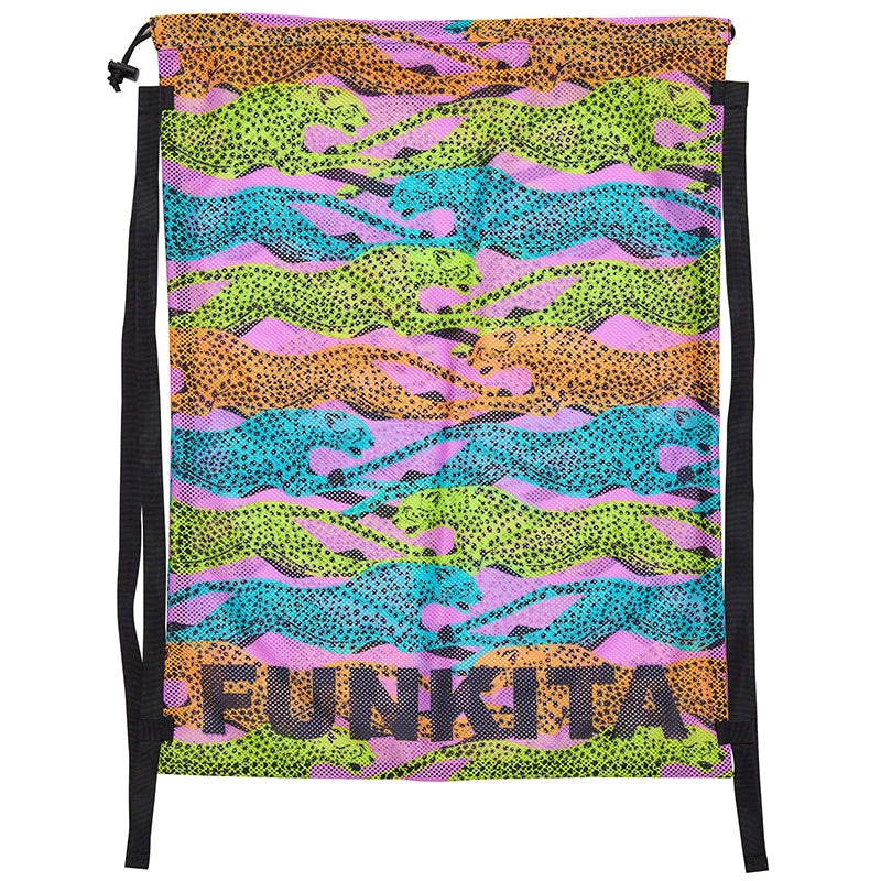 Funkita - Lying Cheet - Mesh Gear Bag 1 Funkita - Lying Cheet - Mesh Gear Bag