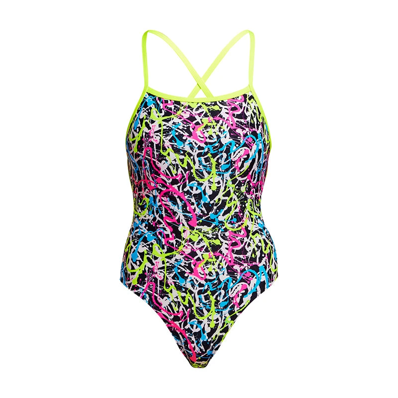 Funkita - Messed Up - Ladies Strapped In One Piece 2 Funkita - Messed Up - Ladies Strapped In One Piece - Image 2
