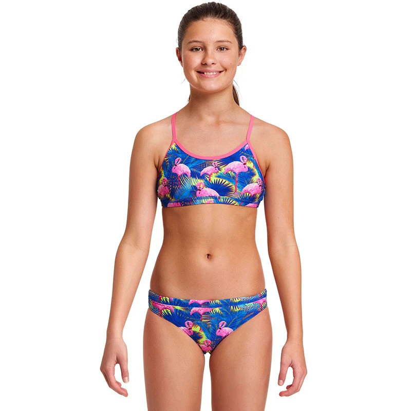 Funkita - Mingo Magic - Girls Racerback Two Piece 1 Funkita - Mingo Magic - Girls Racerback Two Piece
