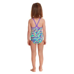 Funkita - Mint Strips - Toddler Girls Printed One Piece 6 Funkita - Mint Strips - Toddler Girls Printed One Piece -Swim and Beyond funkita mint strips toddler girls printed one piece 3