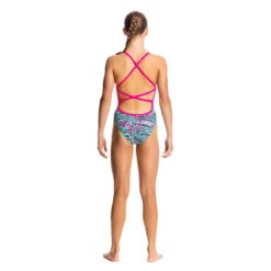 Funkita - Minty Madness - Girls Strapped In One Piece 7 Funkita - Minty Madness - Girls Strapped In One Piece -Swim and Beyond funkita minty madness strapped in girls swimsuit 3
