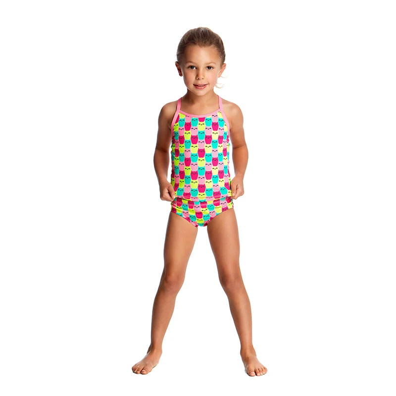Funkita - Minty Mittens - Toddlers Girls Tankini Two Piece 5 Funkita - Minty Mittens - Toddlers Girls Tankini Two Piece - Image 5