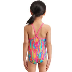 Funkita - Moon Shine - Toddler Girl's Printed One Piece -Swim and Beyond funkita moon shine toddler girls printed one piece 3