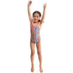 Funkita - Moon Shine - Toddler Girl's Printed One Piece -Swim and Beyond funkita moon shine toddler girls printed one piece 4