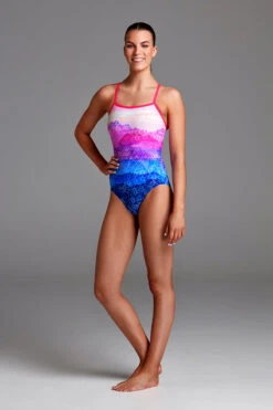 Funkita - Mount Up - Ladies Single Strap One Piece -Swim and Beyond funkita mount up ladies single strap one piece swimsuit 5