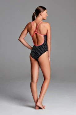 Funkita - Night Cat - Ladies Single Strap One Piece -Swim and Beyond funkita night cat ladies single strap one piece 5