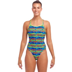 Funkita - No Cheating - Ladies Eco Diamond Back One Piece