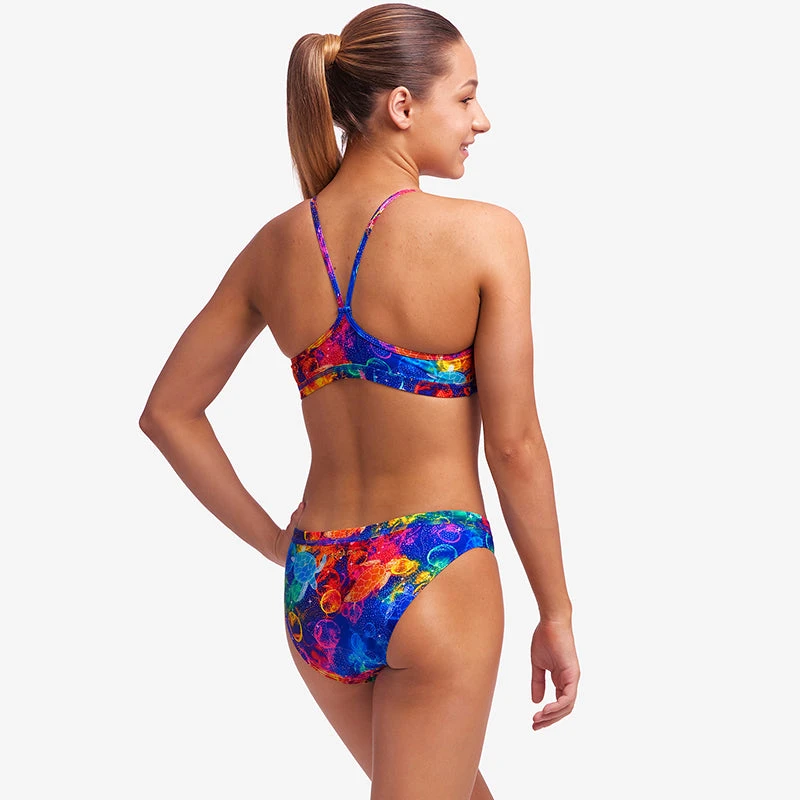 Funkita - Ocean Galaxy - Girls Racerback Two Piece 4 Funkita - Ocean Galaxy - Girls Racerback Two Piece - Image 4
