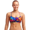 Funkita - Ocean Galaxy - Ladies Swim Crop Top