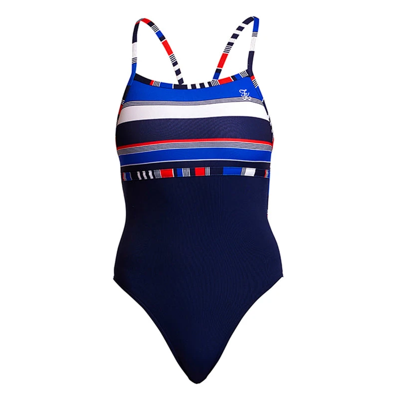 Funkita - Old Spice - Ladies Multi Single Strength One Piece 2 Funkita - Old Spice - Ladies Multi Single Strength One Piece - Image 2