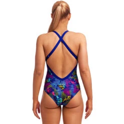 Funkita - Oyster Saucy - Ladies Sky Hi One Piece -Swim and Beyond funkita oyster saucy ladies sky hi one piece 3
