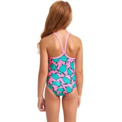 Funkita - Paddling Pink - Toddler Girls Printed One Piece -Swim and Beyond funkita paddling pink toddler girls printed one piece 3