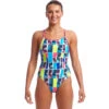 Funkita - Palm Bar - Ladies Diamond Back One Piece