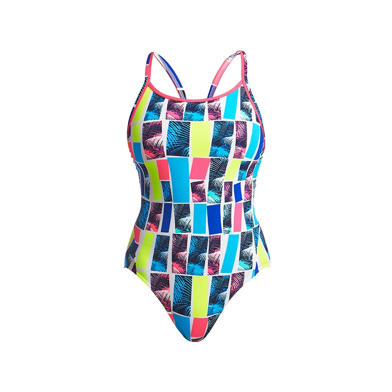 Funkita - Palm Bar - Ladies Diamond Back One Piece 2 Funkita - Palm Bar - Ladies Diamond Back One Piece - Image 2