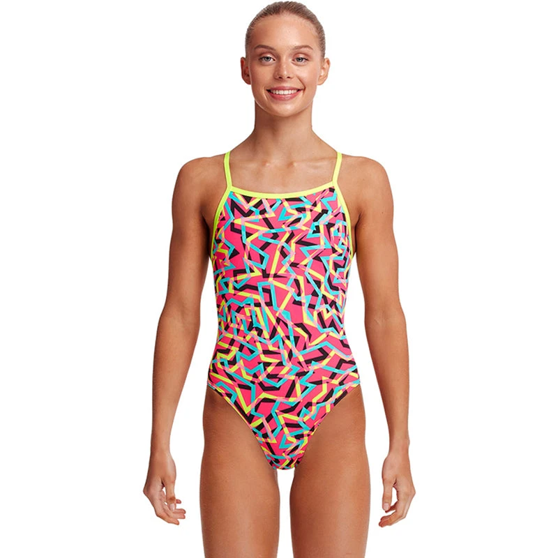 Funkita - Party Popper - Girls Tie Me Tight One Piece 1 Funkita - Party Popper - Girls Tie Me Tight One Piece