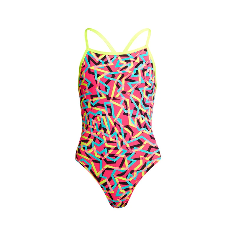 Funkita - Party Popper - Girls Tie Me Tight One Piece 2 Funkita - Party Popper - Girls Tie Me Tight One Piece - Image 2