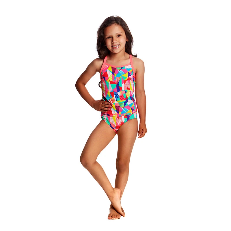 Funkita - Pastel Patch - Toddlers Girls Tankini Two Piece 4 Funkita - Pastel Patch - Toddlers Girls Tankini Two Piece - Image 4