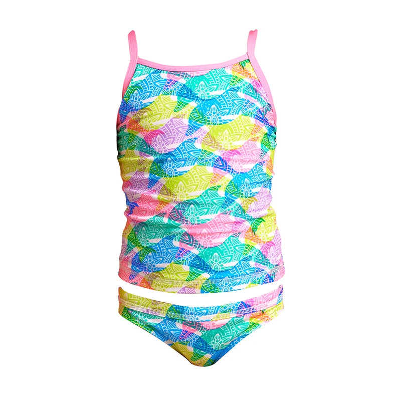 Funkita - Pastel Porpie - Toddler Girls Eco Swim Steady Tankini & Brief 2 Funkita - Pastel Porpie - Toddler Girls Eco Swim Steady Tankini & Brief - Image 2