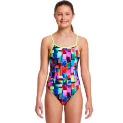 Funkita - Patch Panels - Girls Single Strap One Piece