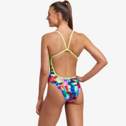 Funkita - Patch Panels - Ladies Single Strength One Piece -Swim and Beyond funkita patch panels ladies single strength one piece 4