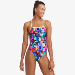Funkita - Patch Panels - Ladies Single Strength One Piece -Swim and Beyond funkita patch panels ladies single strength one piece 5