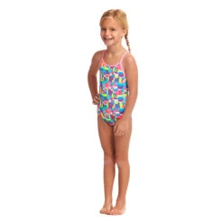 Funkita - Patched Up - Toddler Girl's Printed One Piece 9 Funkita - Patched Up - Toddler Girl's Printed One Piece -Swim and Beyond funkita patched up toddler girls printed one piece 5