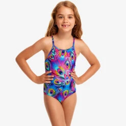 Funkita - Peacock Paradise - Toddlers Girls Printed One Piece 11 Funkita - Peacock Paradise - Toddlers Girls Printed One Piece -Swim and Beyond funkita peacock paradise toddlers girls printed one piece 4