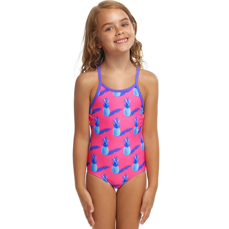 Funkita - Pine Time - Toddler Girls Printed One Piece 1 Funkita - Pine Time - Toddler Girls Printed One Piece