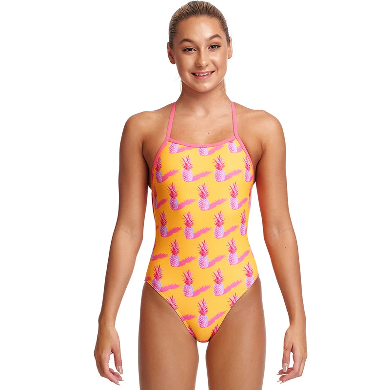 Funkita - Pineapple Punch - Girls Strapped In One Piece 1 Funkita - Pineapple Punch - Girls Strapped In One Piece